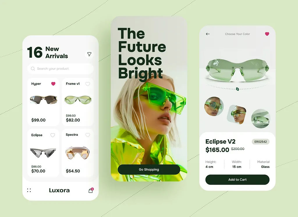 A branded storefront on its own custom domain